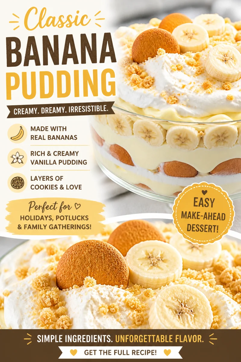 Easy Banana Pudding Trifle — Layered Dessert in a Bowl