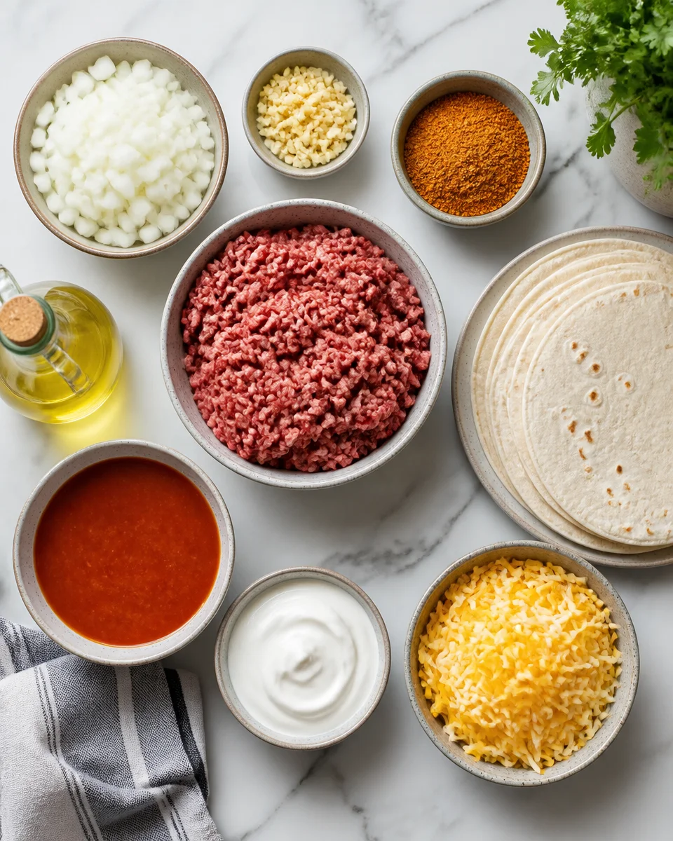 Easy Beef Enchiladas — Cheesy Rolled Mexican Dinner