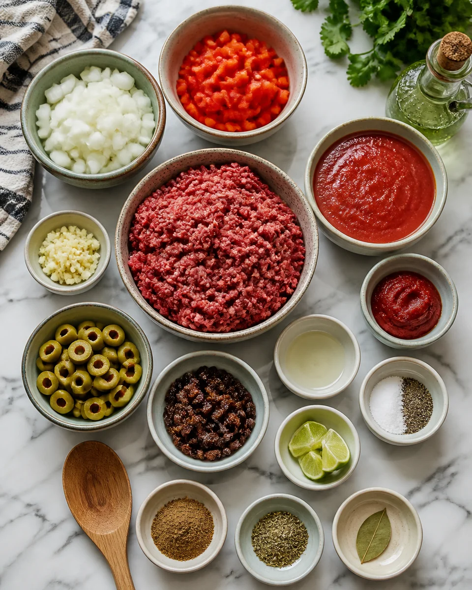 Easy Beef Picadillo — Cuban Spiced Ground Beef