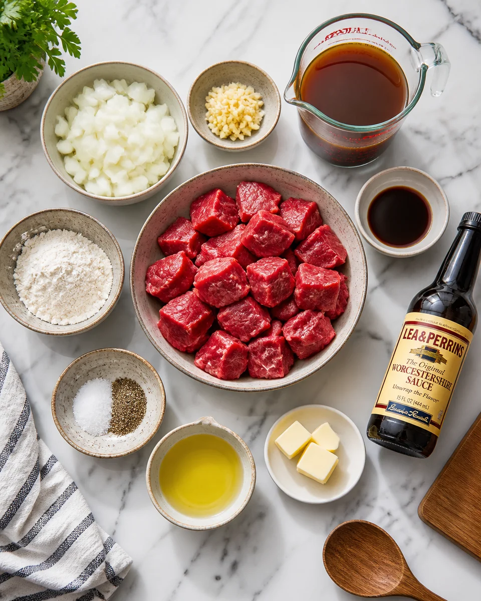 Easy Beef Tips and Gravy — Tender Stovetop Sirloin