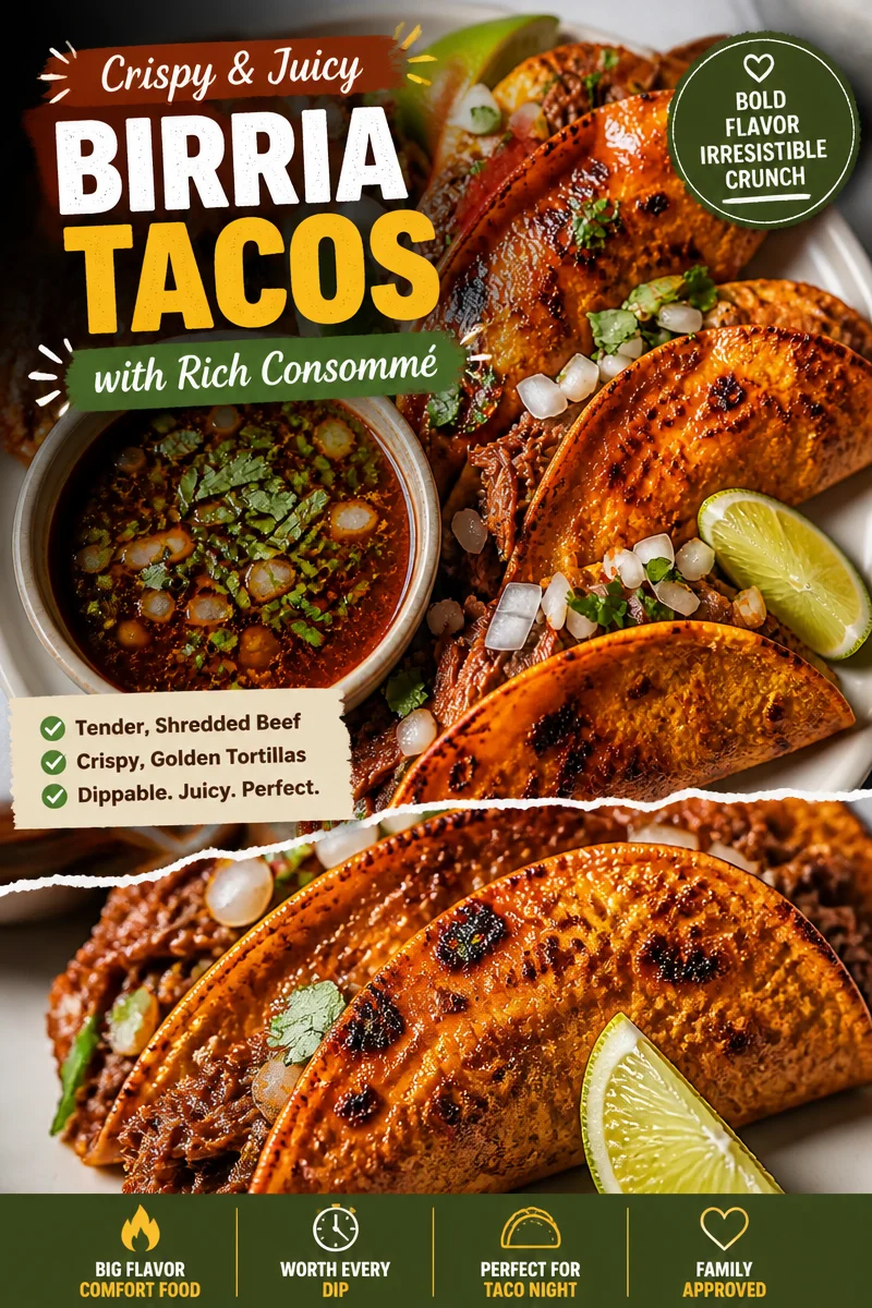 Easy Birria Quesadillas — Crispy Cheesy Dipping