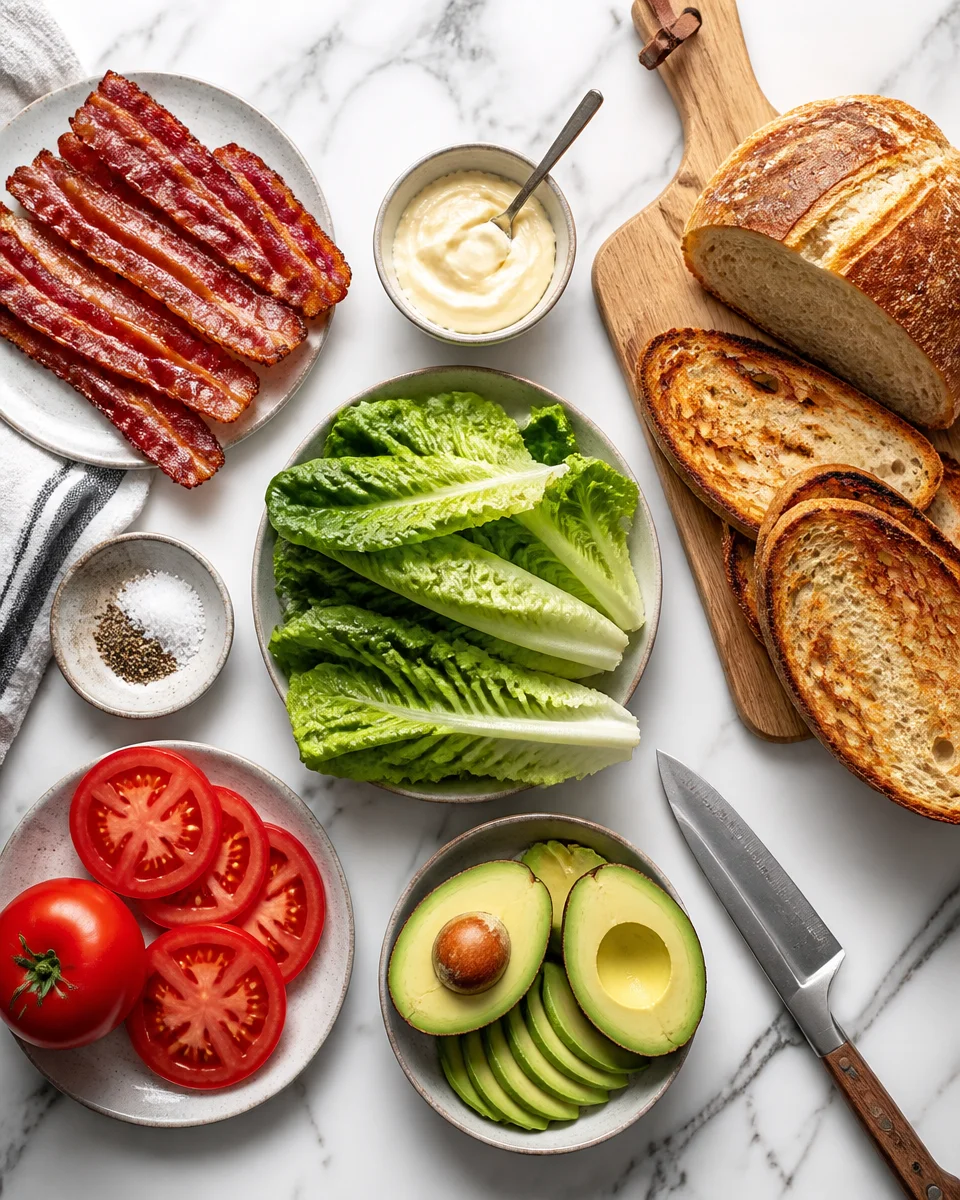 Easy BLT Sandwich with Avocado — Best Summer Lunch