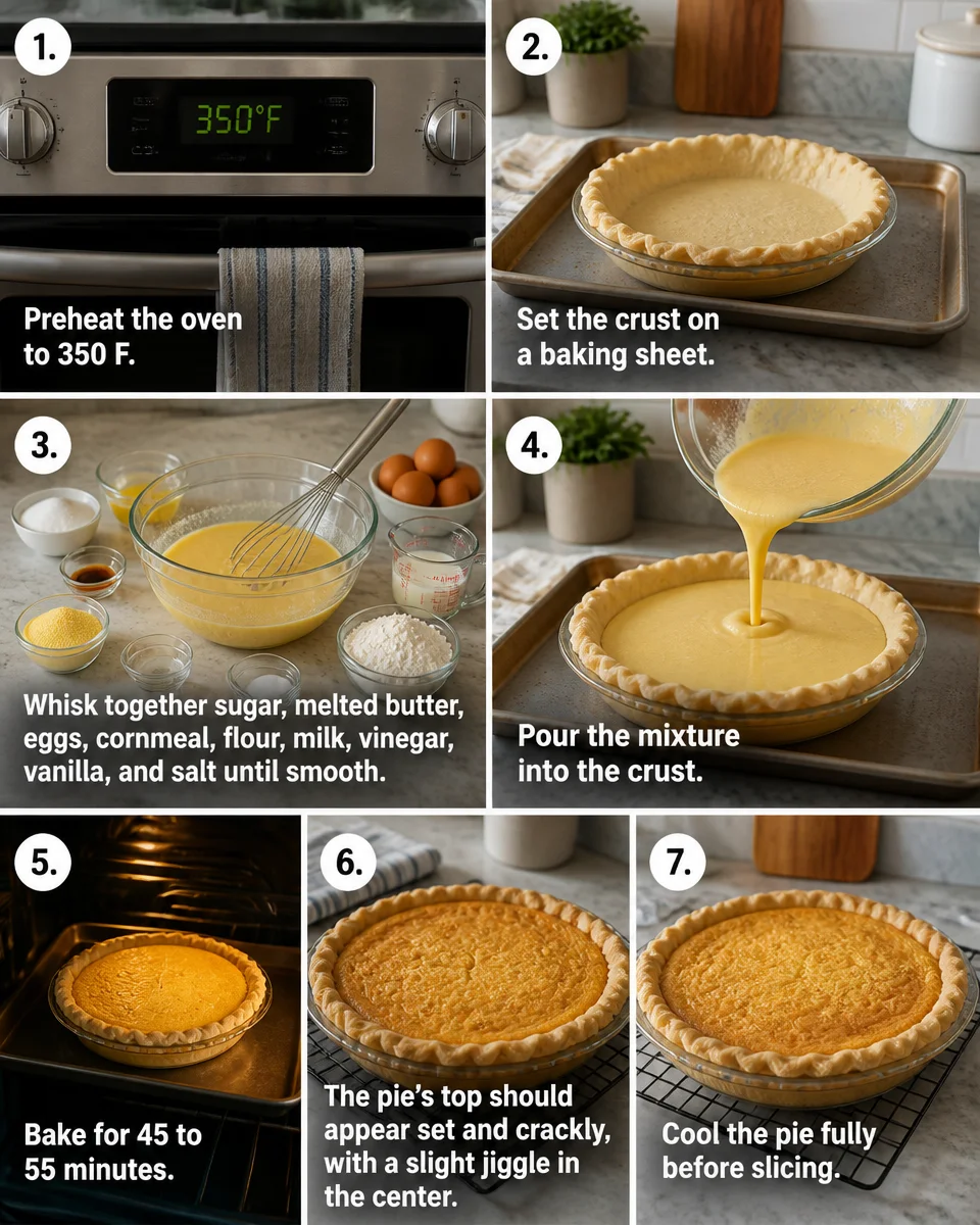 Easy Chess Pie — Classic Southern Custard