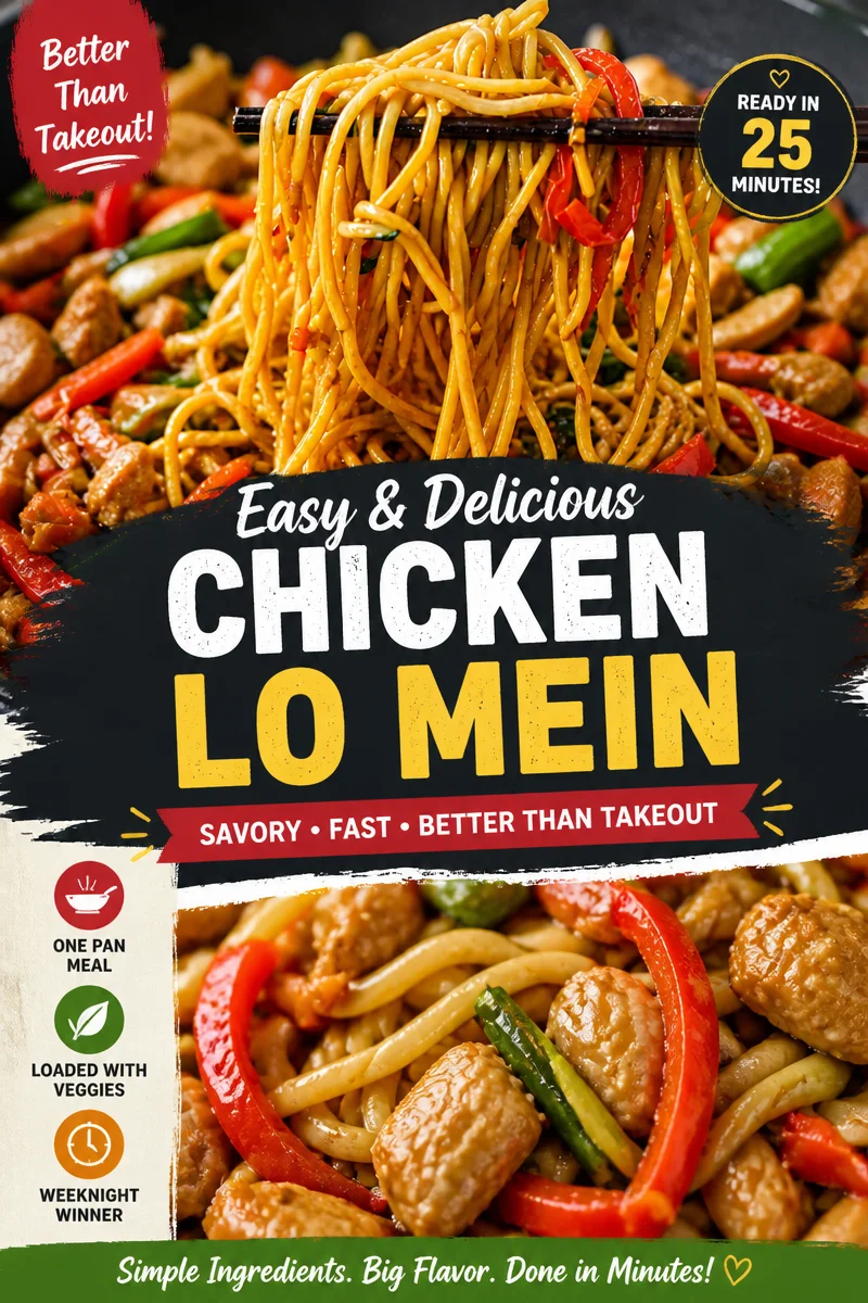 Easy Chicken Chow Mein — Better Than Takeout Noodles