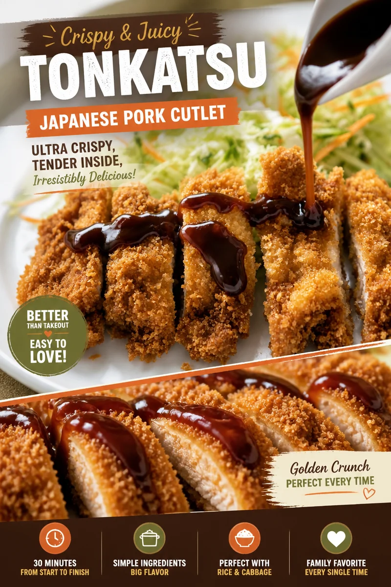 Easy Chicken Katsu — Japanese Breaded Crispy Cutlet