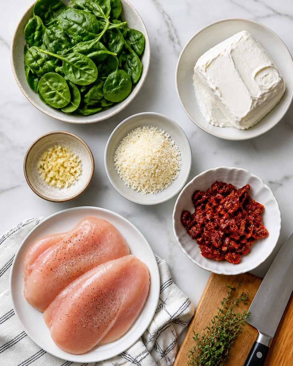 Easy Chicken Roulade — Stuffed Rolled Baked Breast