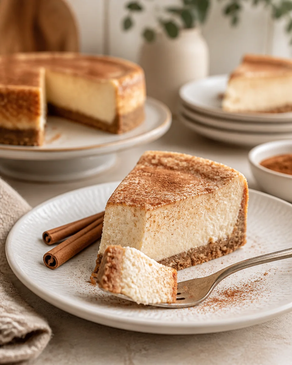 Easy Churro Cheesecake — Cinnamon Sugar Bars