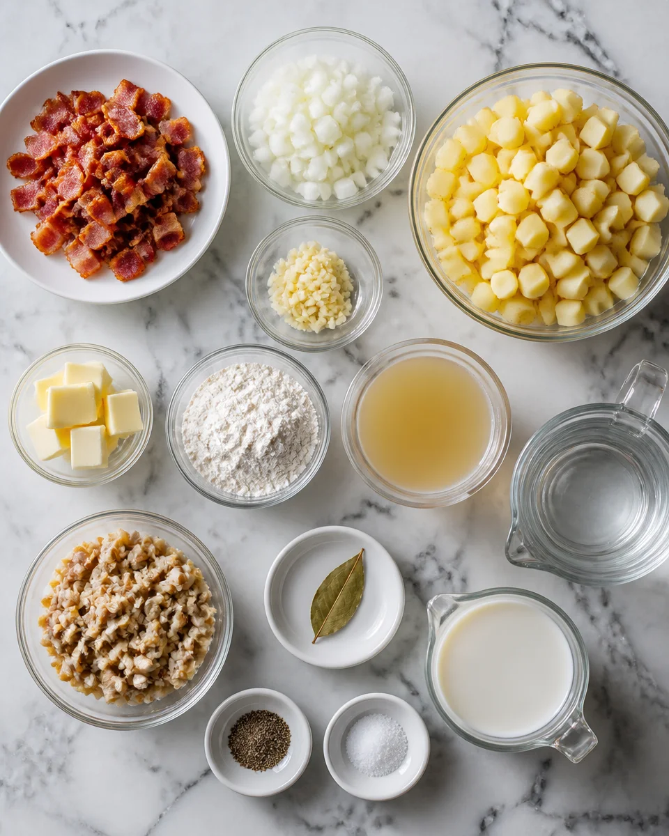Easy Clam Chowder Recipe — Creamy New England Style