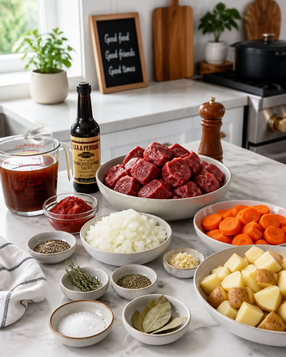 Easy Crockpot Beef Stew — Hearty Slow Cooker Dinner
