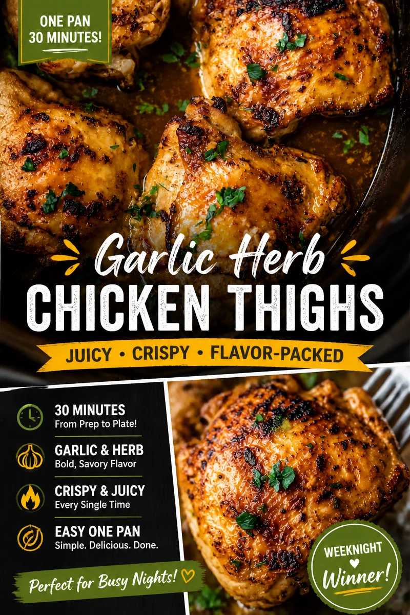 Easy Crockpot Chicken Thighs — Tender Slow Cooker Recipe