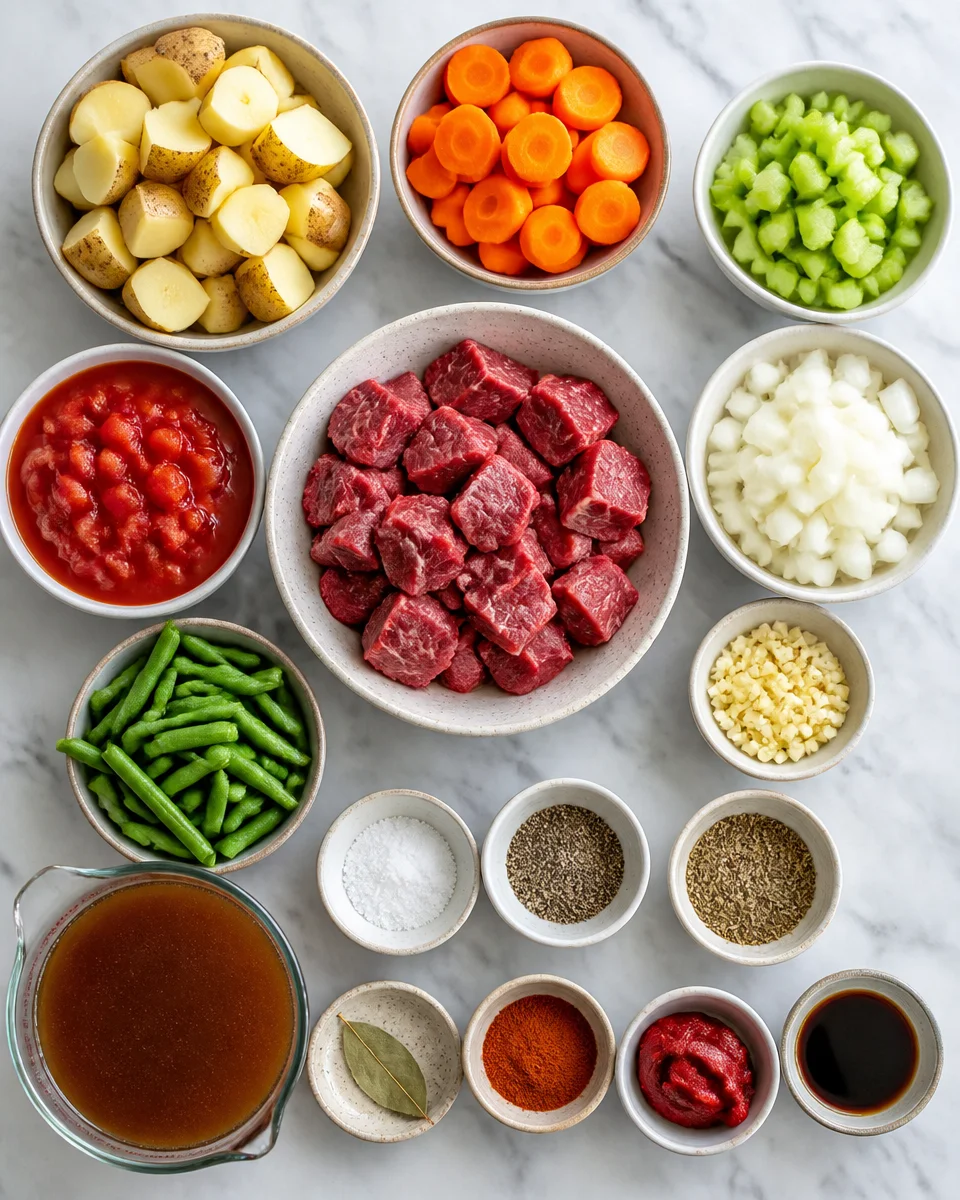 Easy Crockpot Vegetable Beef Soup — Hearty Slow Cooker