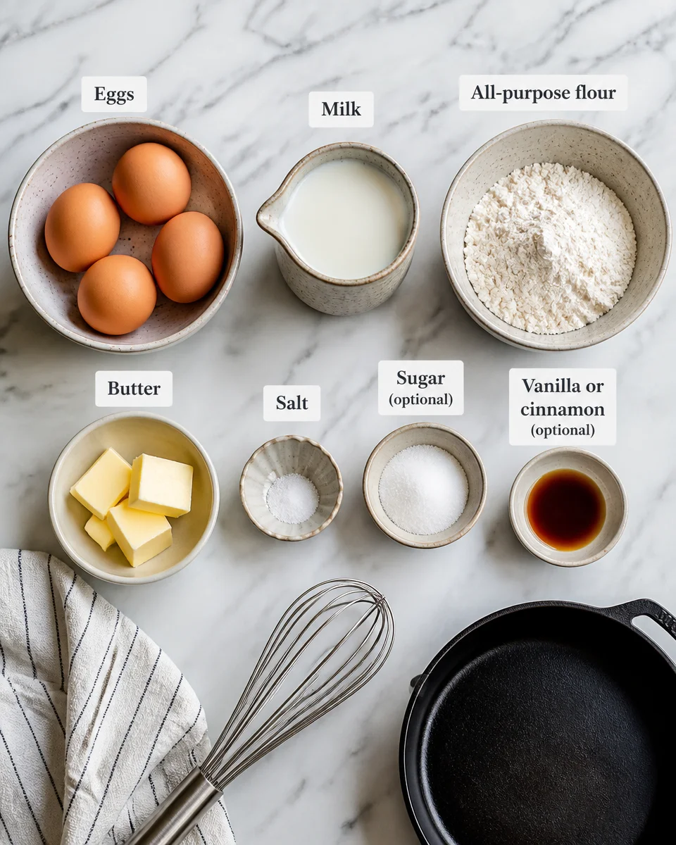 Easy Dutch Baby Pancake — One Pan Oven Pancake