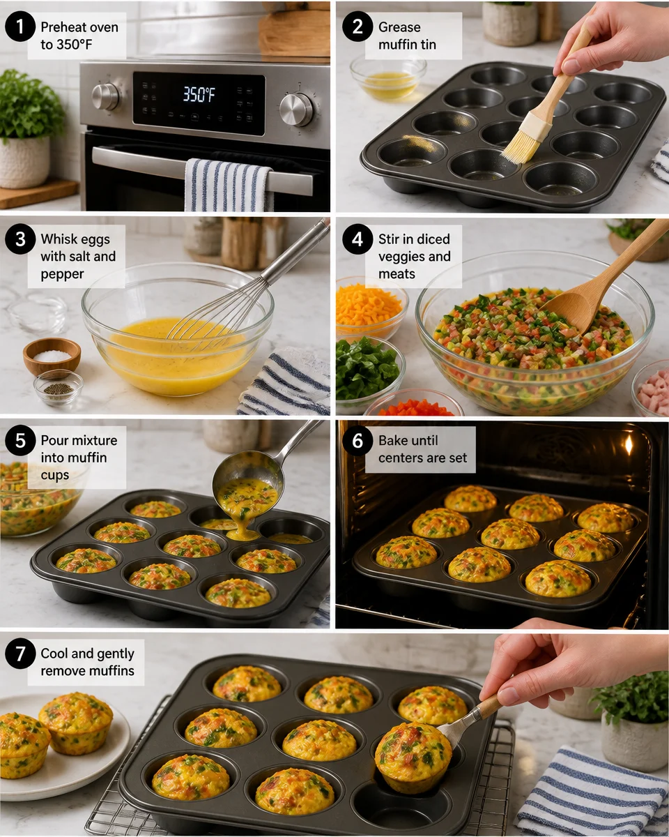 Easy Egg Muffins — Meal Prep Breakfast Cups