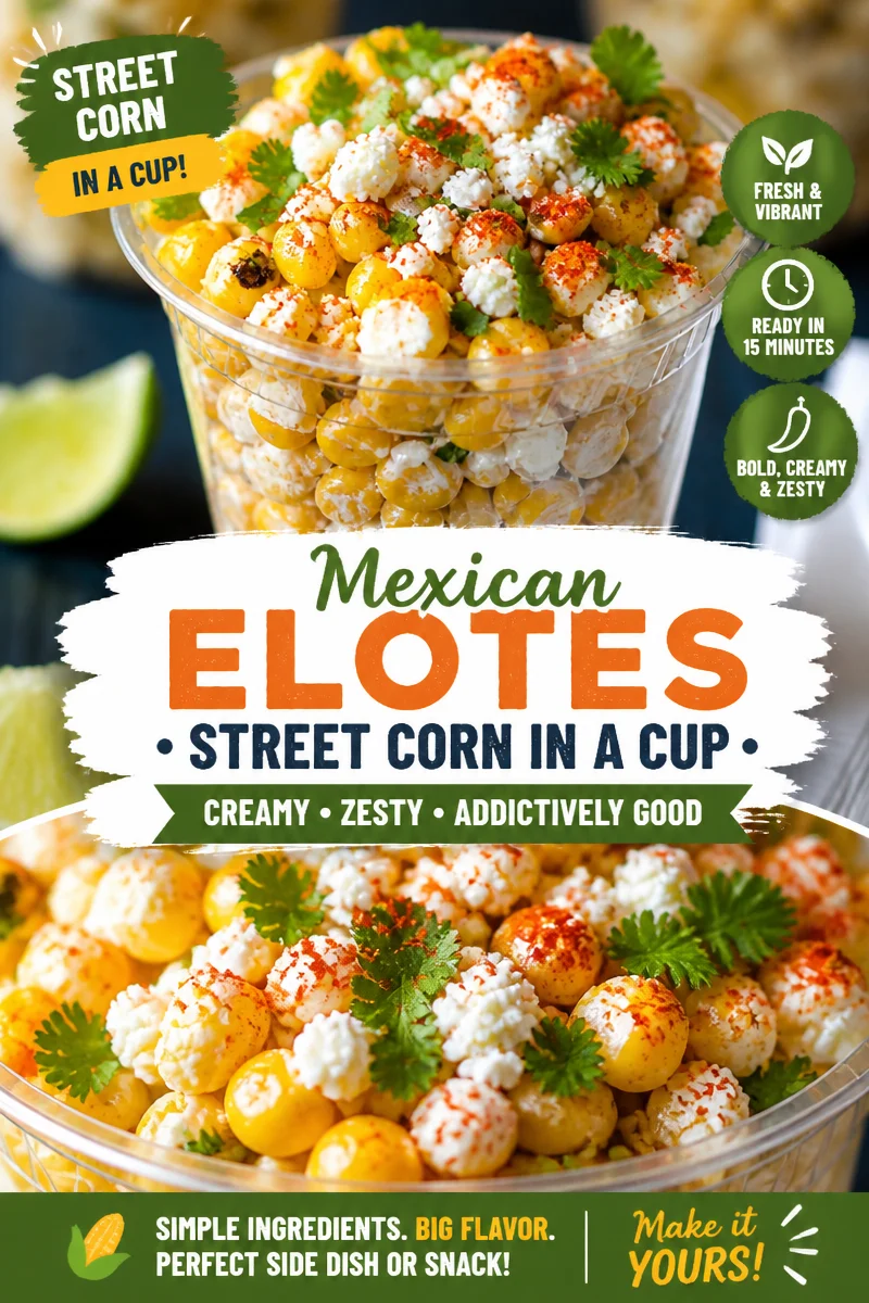 Easy Esquites — Mexican Street Corn Cup