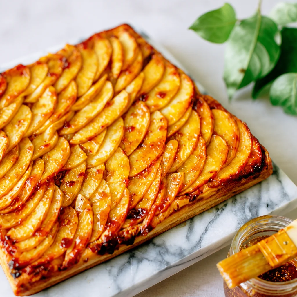 Easy Fig and Honey Tart - a simple French dessert with fresh figs and honey.