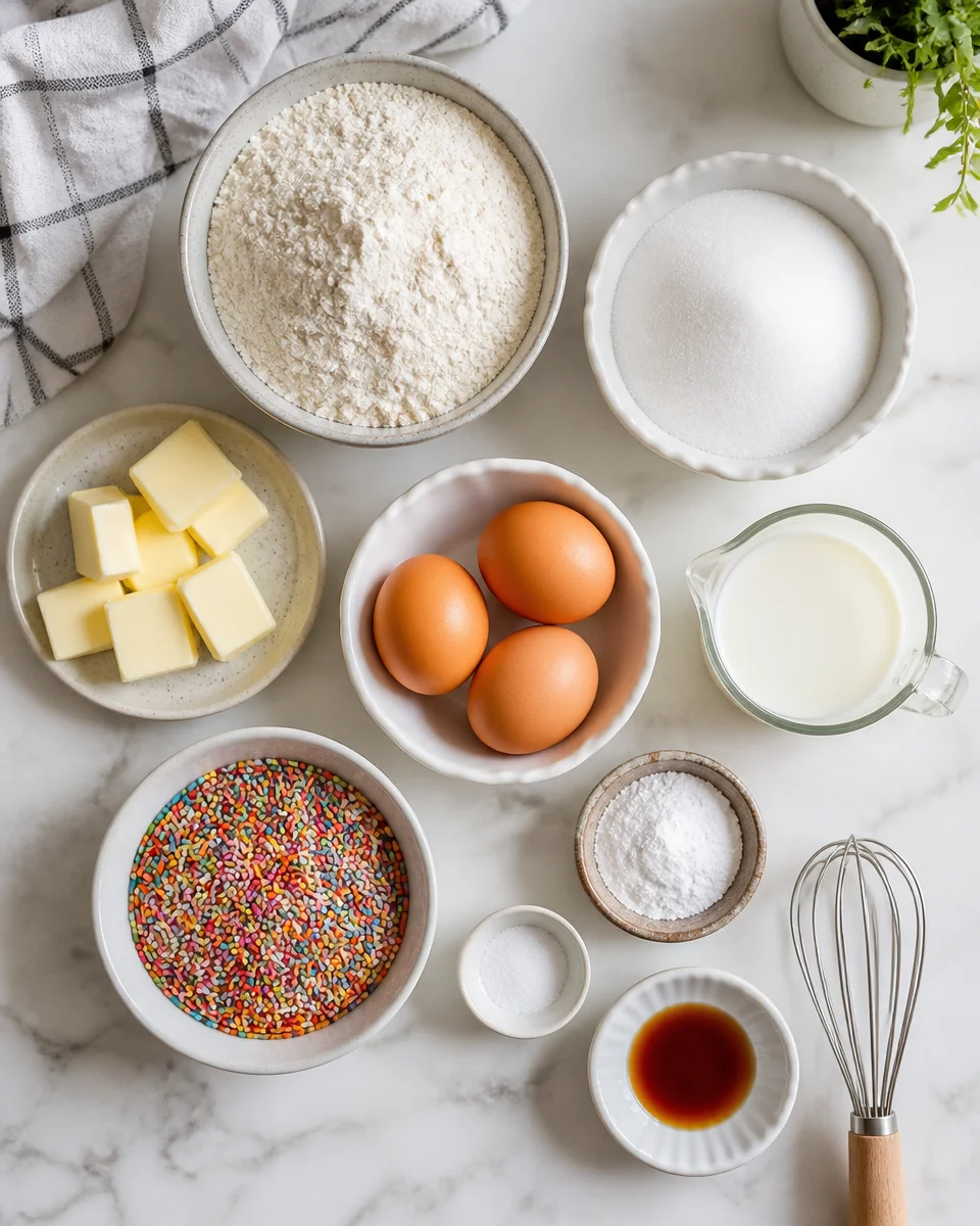 Easy Funfetti Cake — Birthday Confetti Recipe