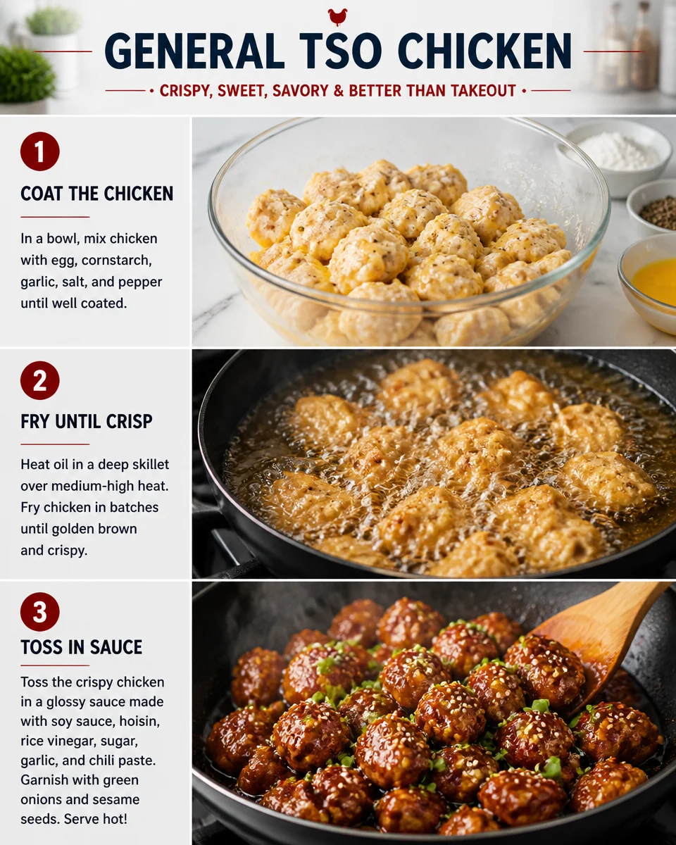 Easy General Tso Chicken — Better Than Takeout