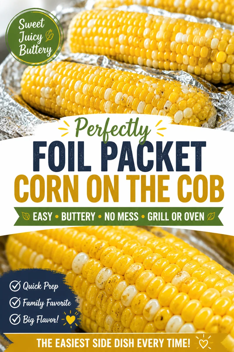 Easy Grilled Corn on the Cob — Garlic Butter and Seasoning