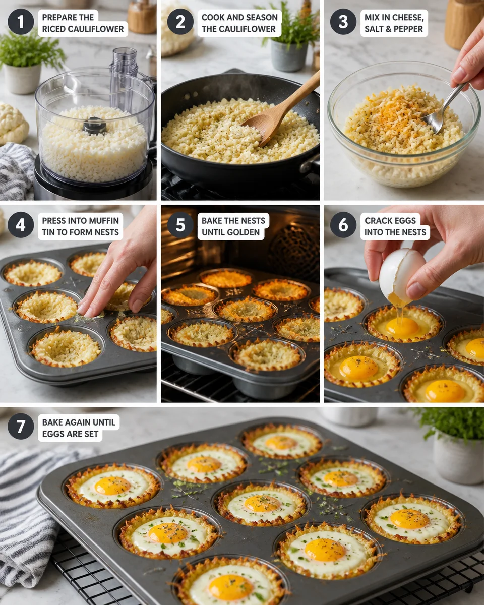 Easy Hash Brown Egg Cups — Low Carb Breakfast