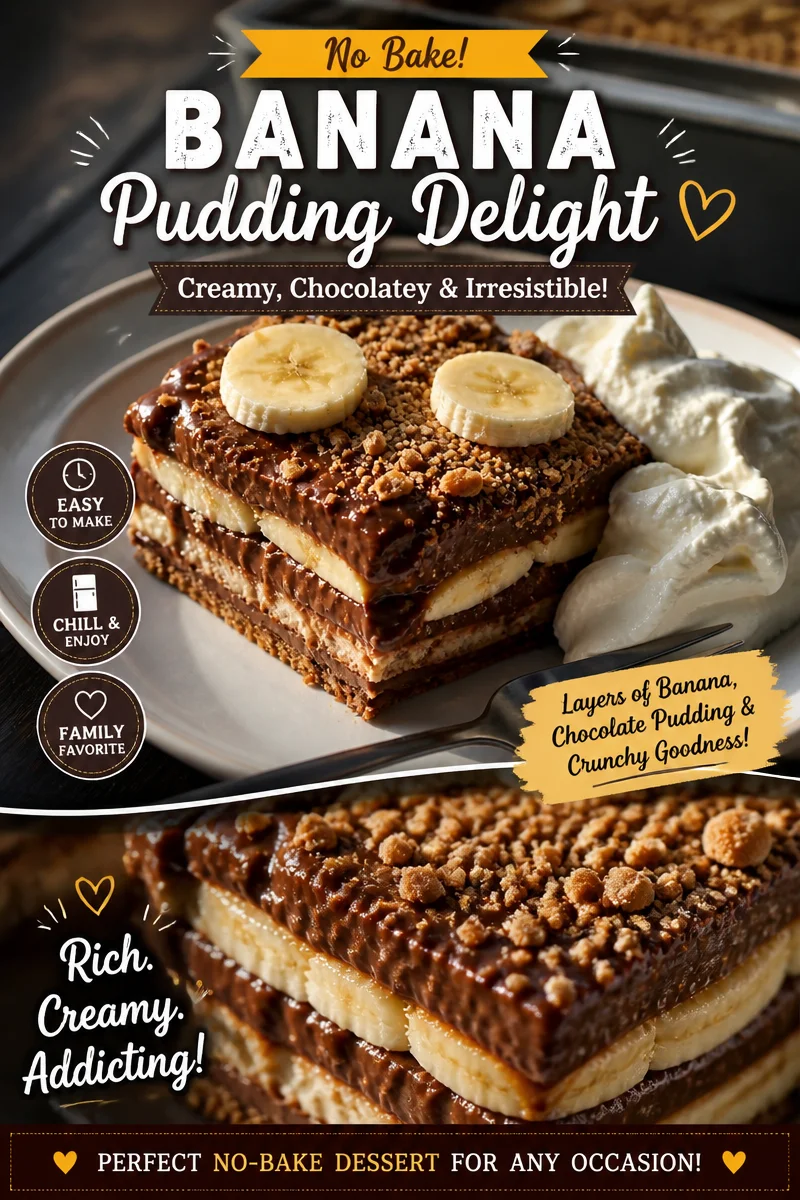 Easy Icebox Cake — No Bake Graham Cracker Dessert