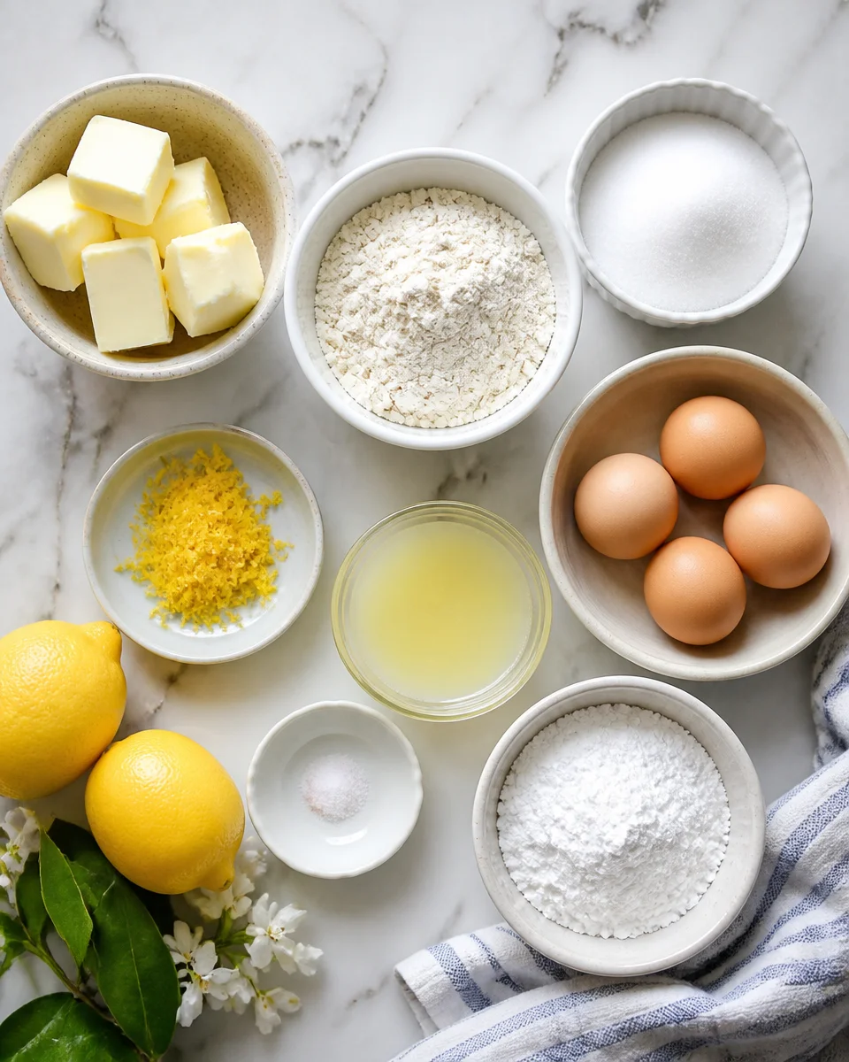 Easy Lemon Bars — Bright Tangy Buttery Crust