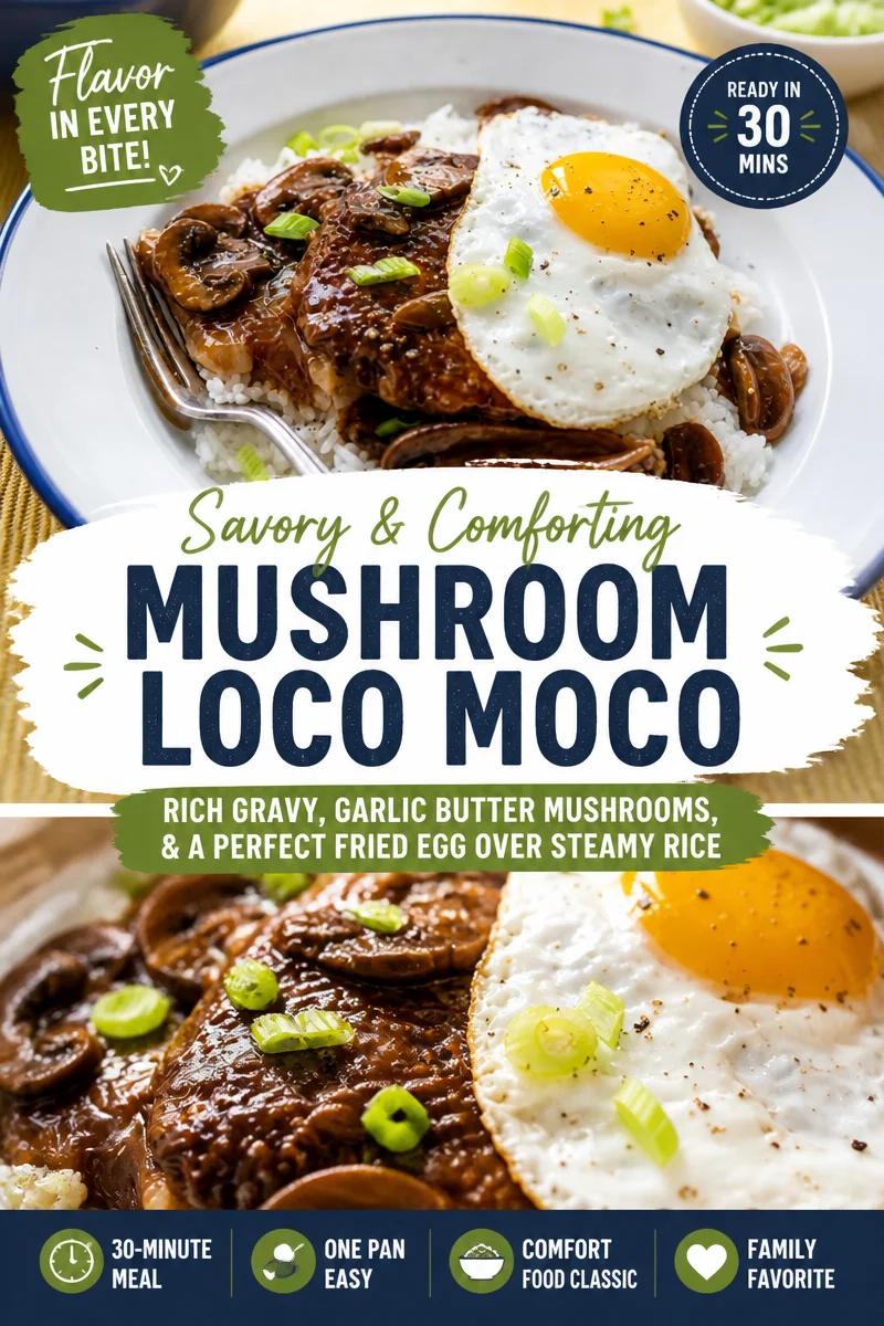 Easy Loco Moco — Hawaiian Rice Beef Gravy Bowl