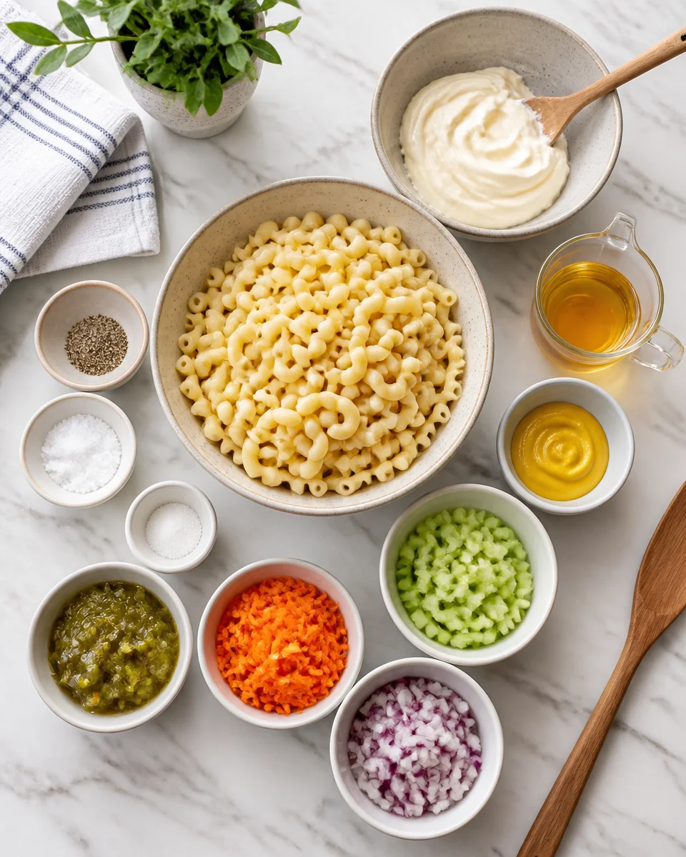 Easy Macaroni Salad — Classic American BBQ Side Dish
