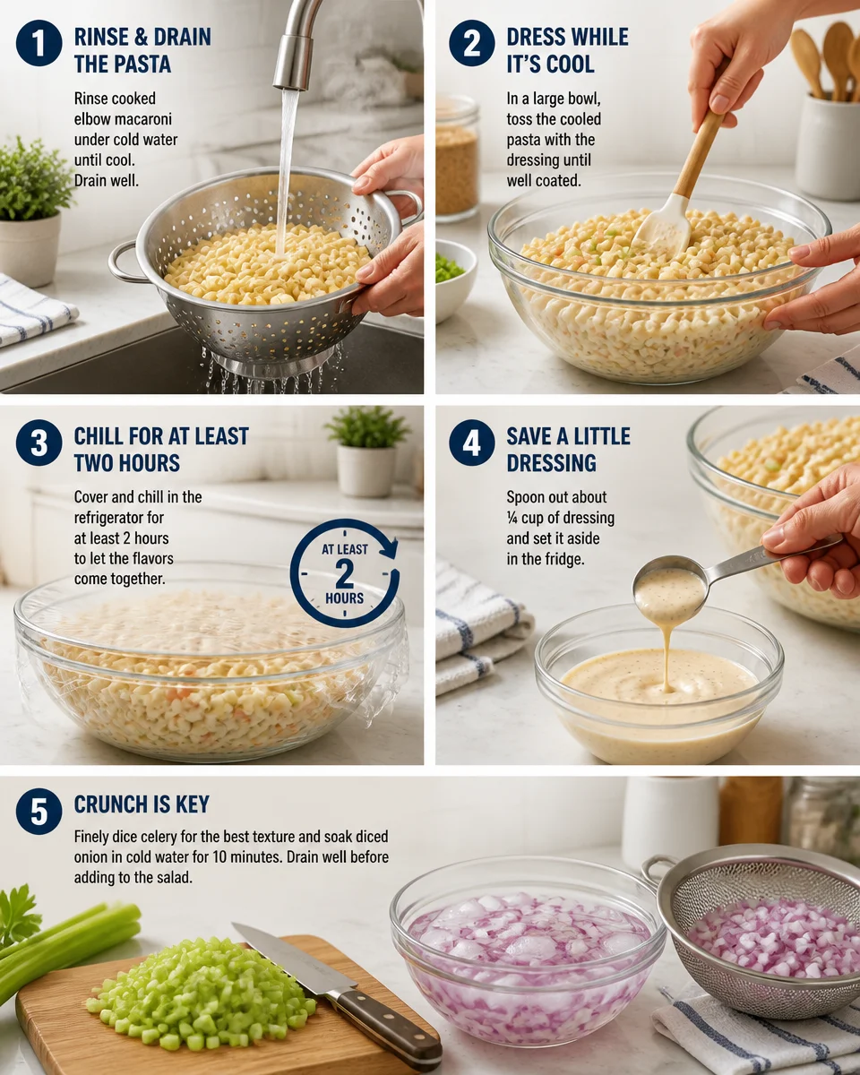Easy Macaroni Salad — Classic American BBQ Side Dish