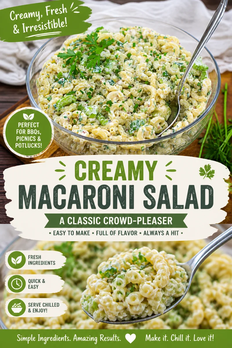 Easy Macaroni Salad — Classic American BBQ Side Dish