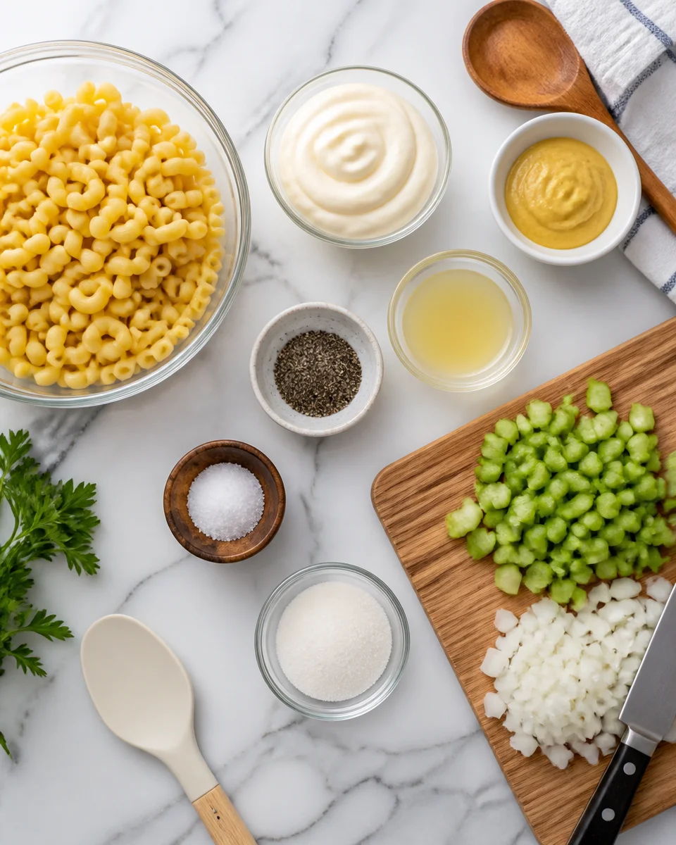 Easy Macaroni Salad — Classic BBQ Side Dish