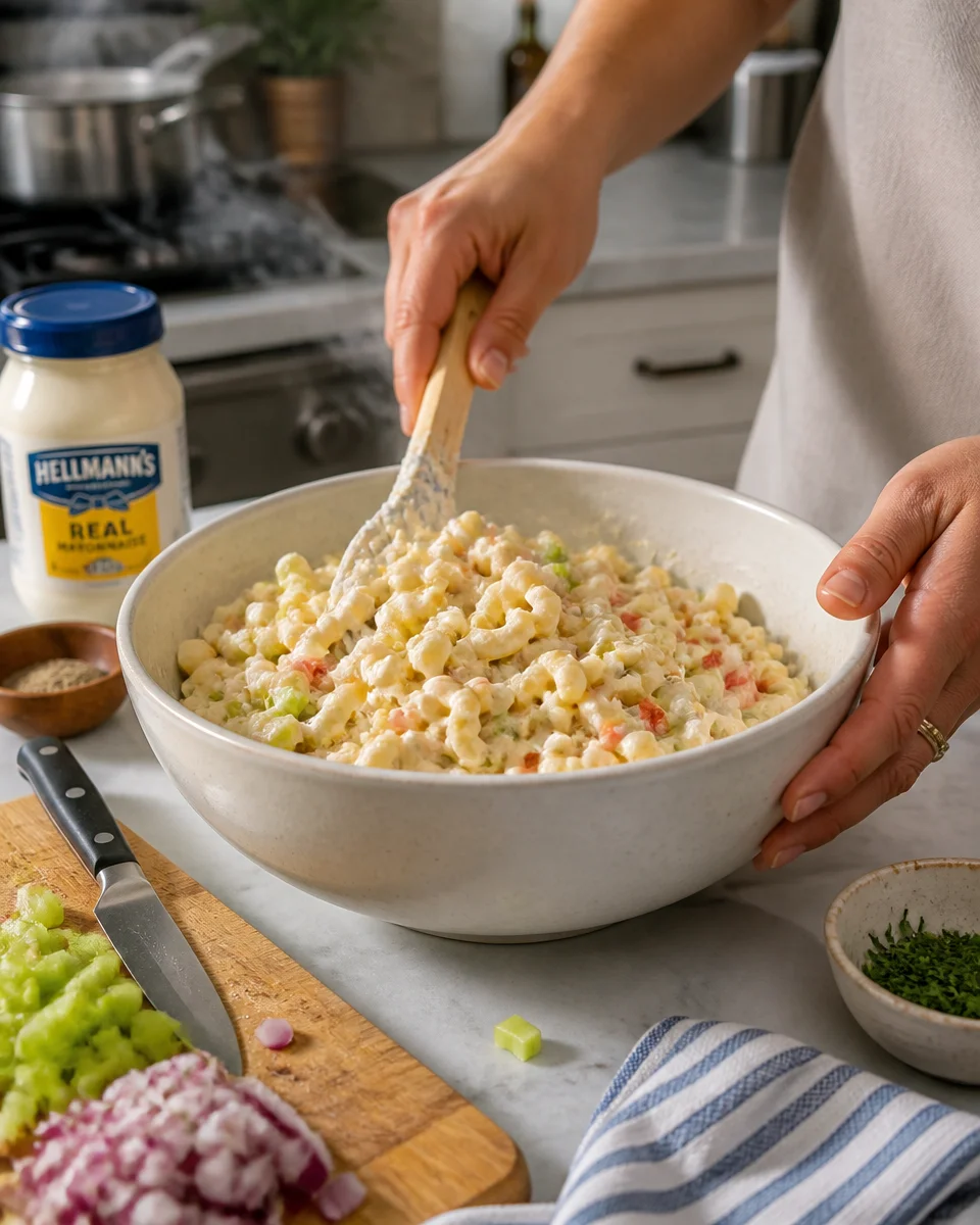 Easy Macaroni Salad — Classic BBQ Side Dish
