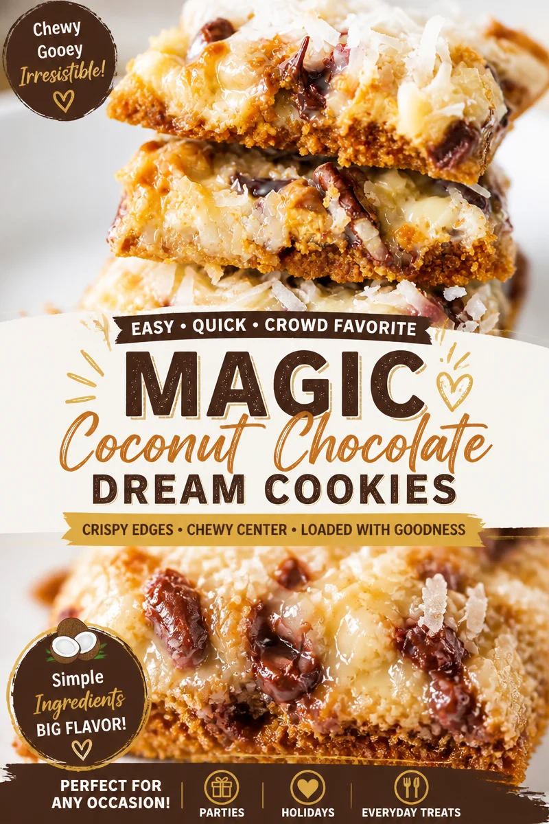 Easy Magic Cookie Bars — 7 Layer Bars Recipe
