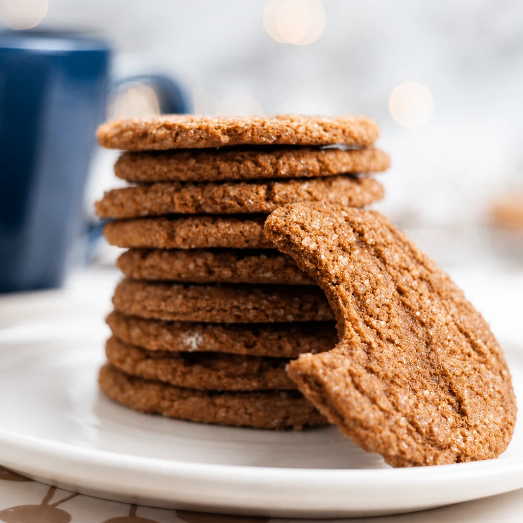 Delicious easy molasses cookies, soft and chewy, perfect for fall and winter baking.