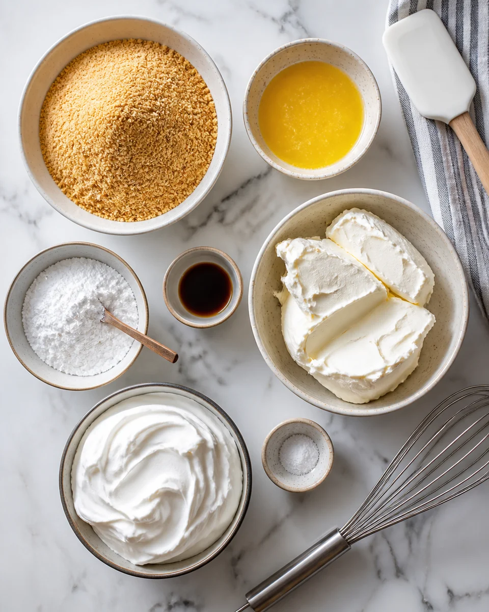 Easy No Bake Cheesecake — Cream Cheese and Cool Whip