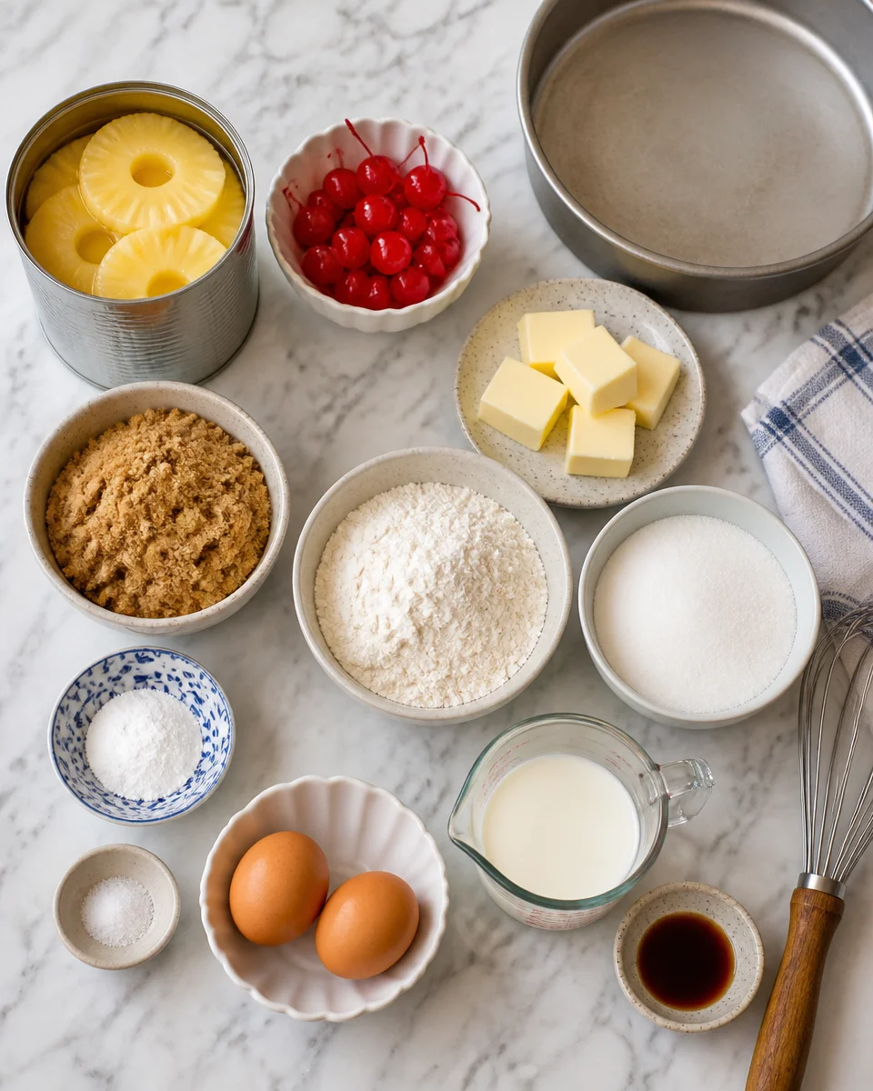 Easy Pineapple Upside Down Cake — Classic Southern Recipe