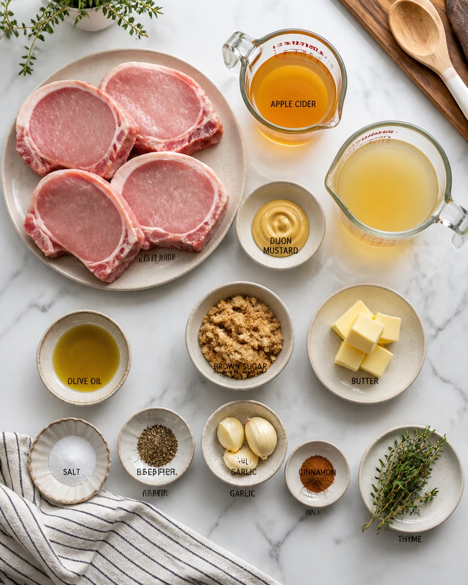 Easy Pork Chops with Apple Cider Glaze — Fall Flavors