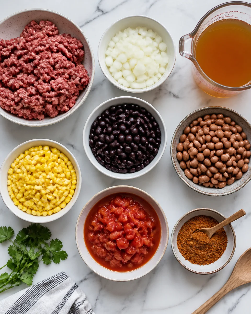Easy Taco Soup Recipe — One Pot Dump and Go Dinner