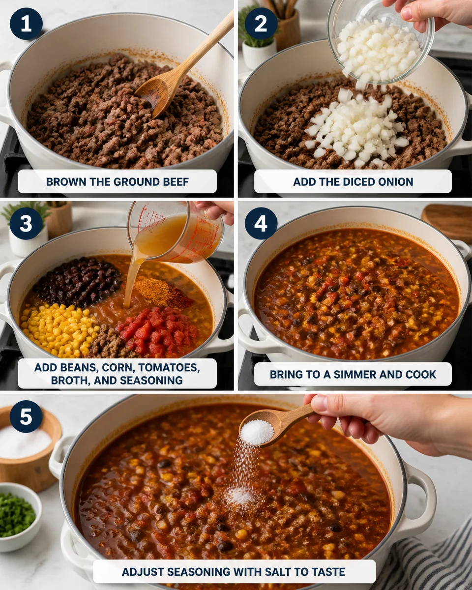 Easy Taco Soup Recipe — One Pot Dump and Go Dinner