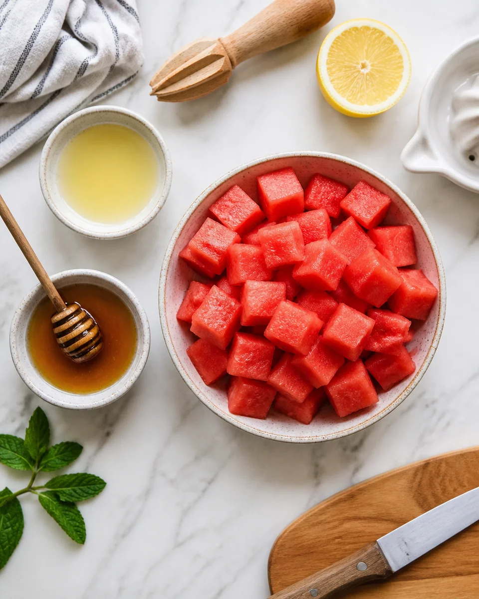 Easy Watermelon Lemonade — 3 Ingredient Summer Drink