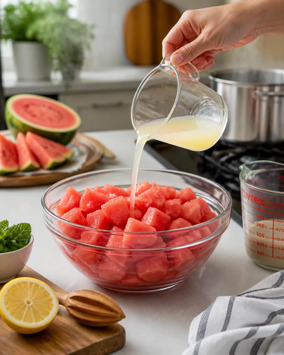 Easy Watermelon Lemonade — 3 Ingredient Summer Drink