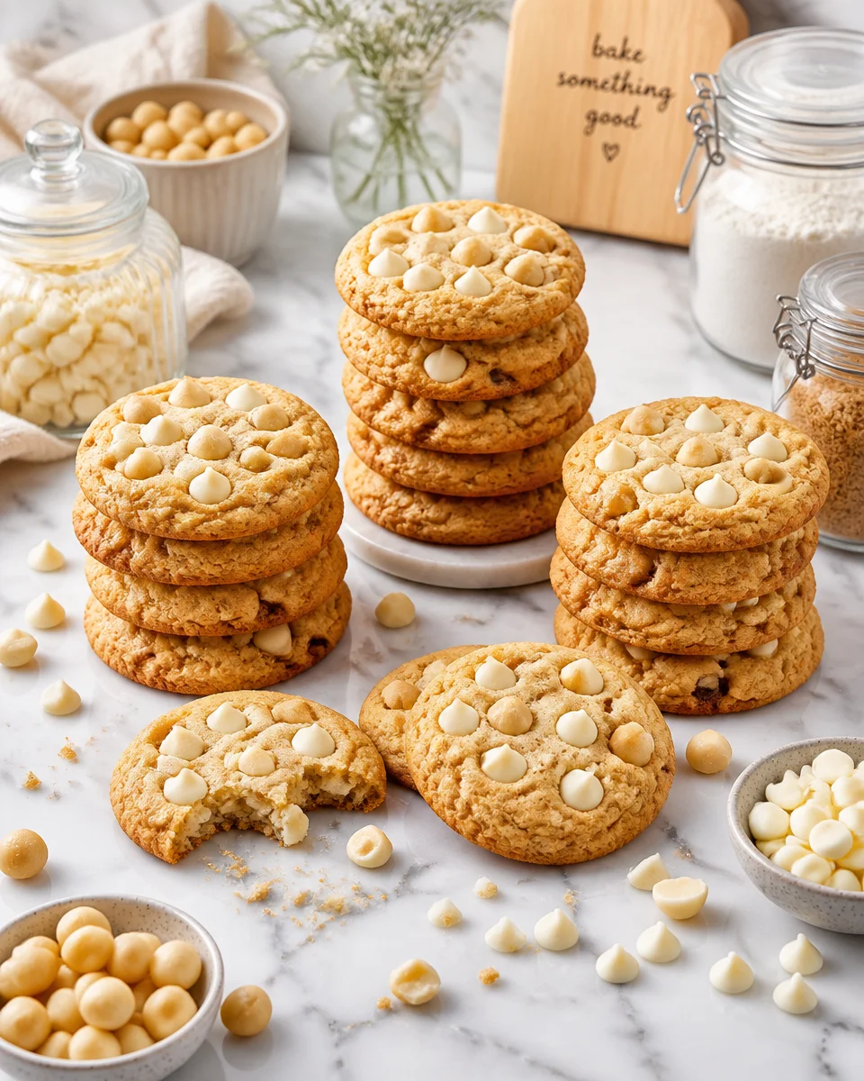 Easy White Chocolate Macadamia Nut Cookies