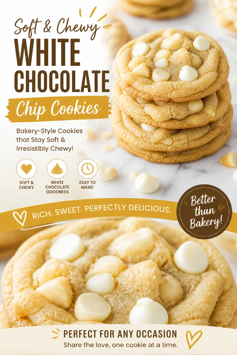 Easy White Chocolate Macadamia Nut Cookies