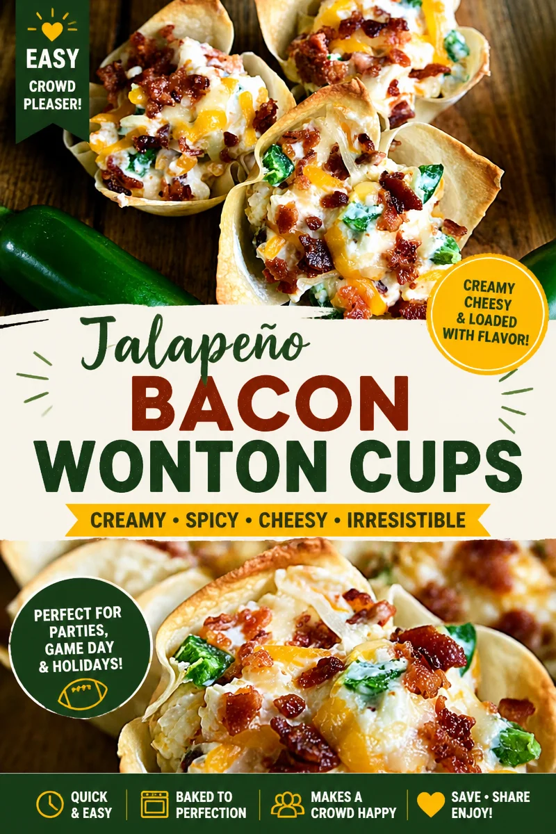 Easy Wonton Cups — Mini Party Appetizer