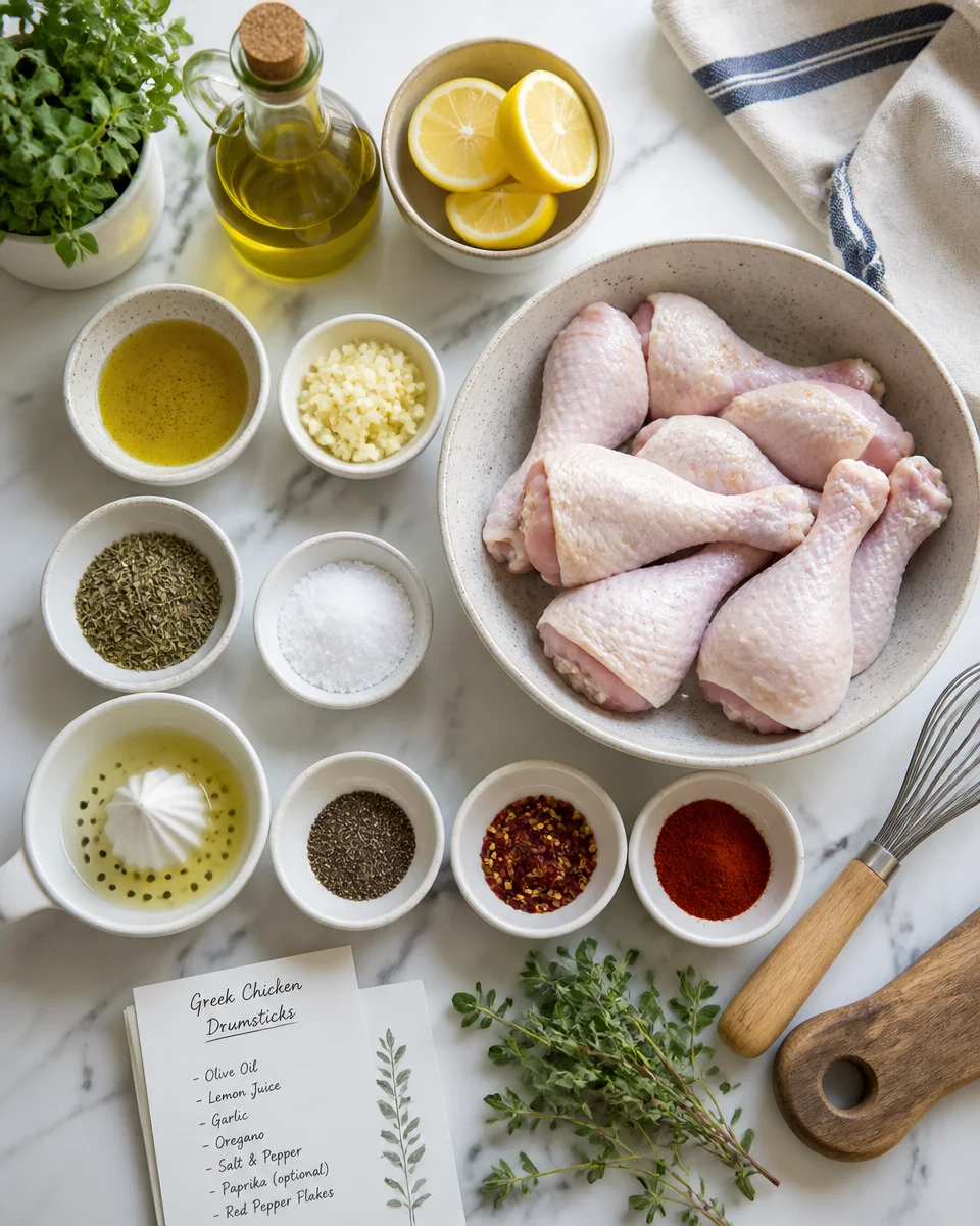 Greek Chicken Drumsticks