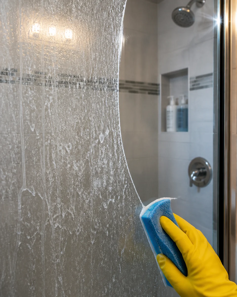 How A Simple Vinegar And Dawn Mix Keeps Your Tub And Shower Spotless