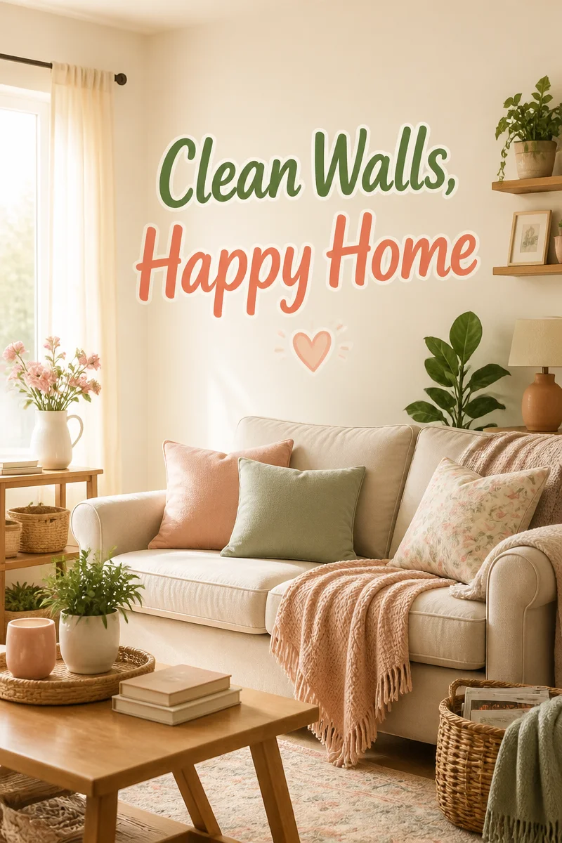 How to Clean Painted Walls From 10 Stubborn Stains