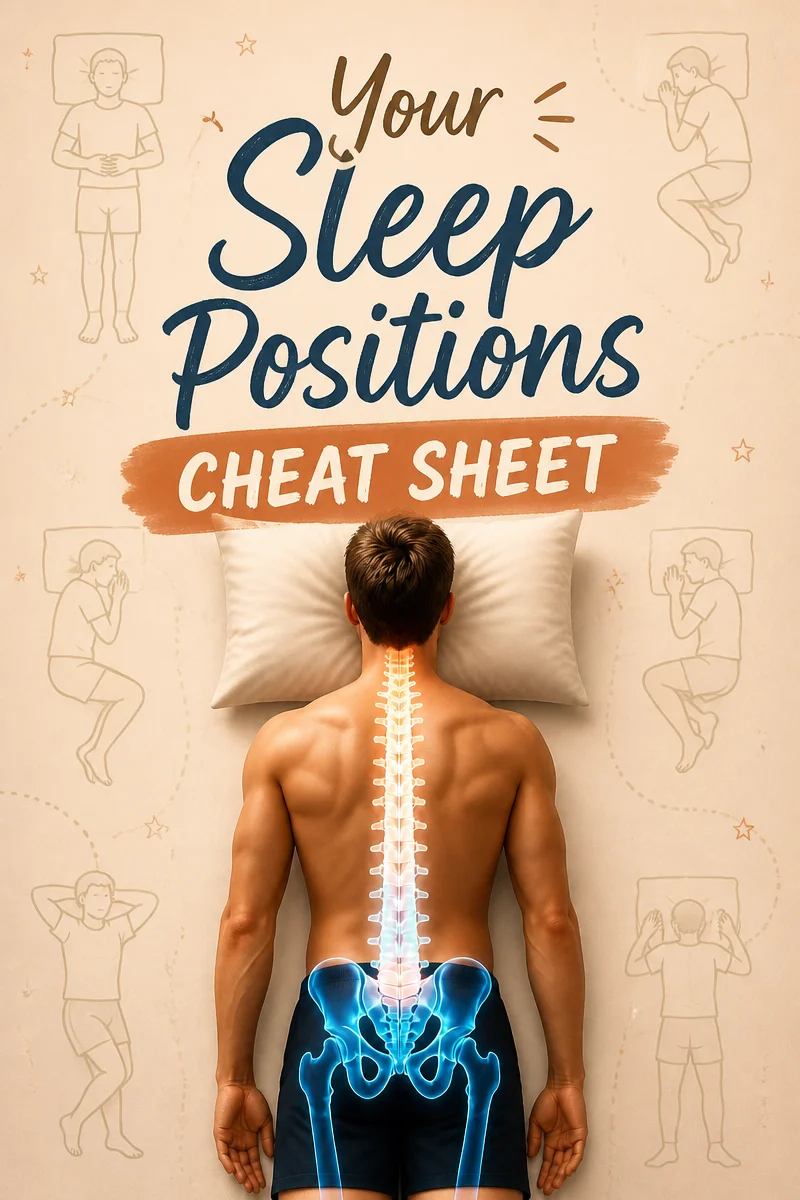 The Sleep Positions Cheat Sheet Your Back Will Thank You For