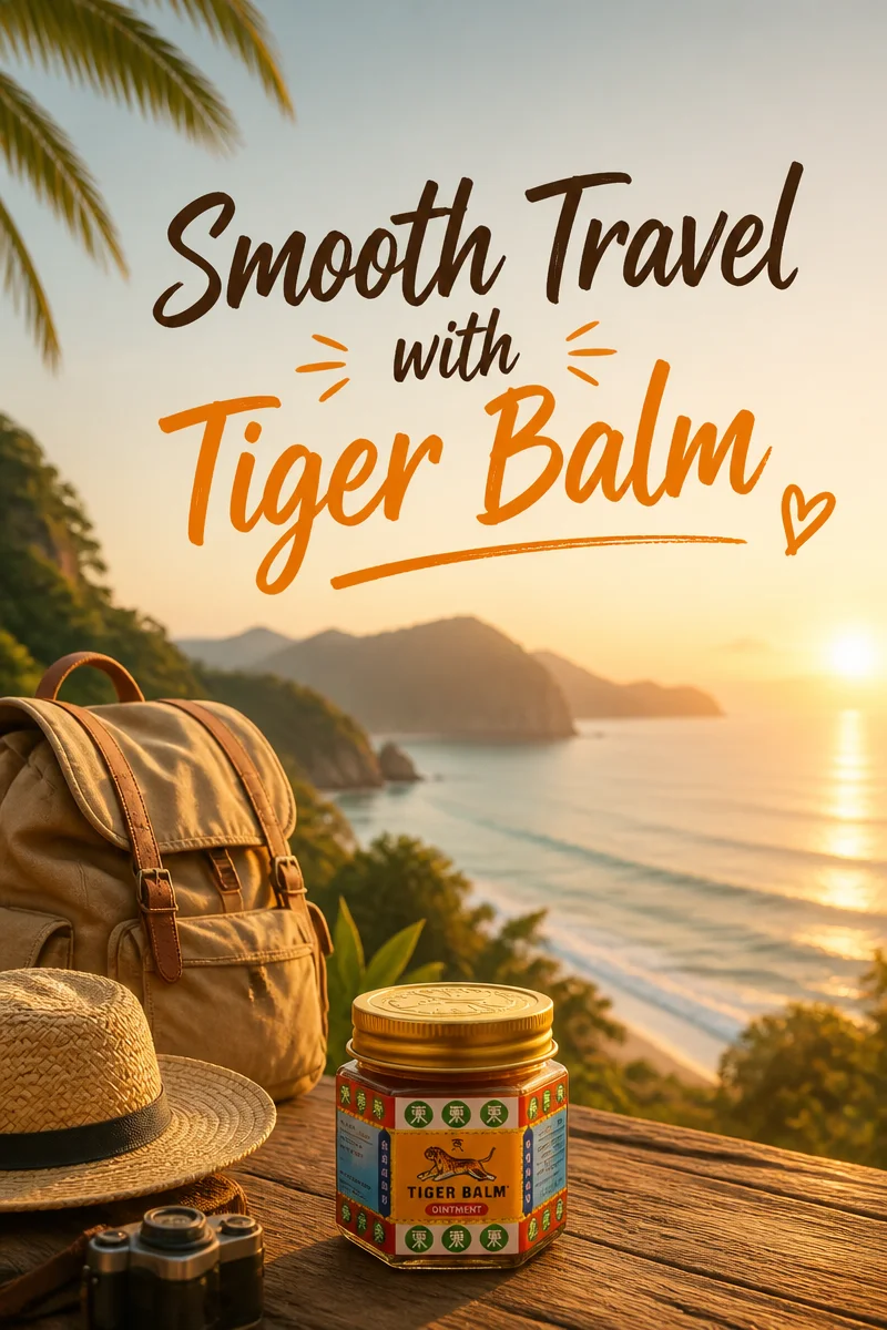 Tiger Balm on Your Wrists: The Secret to Smooth Travel