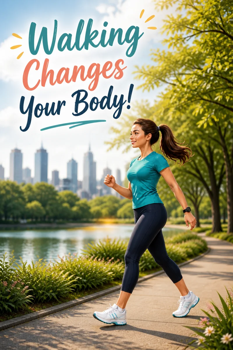 Walking For An Hour Can Change Your Body In Minutes