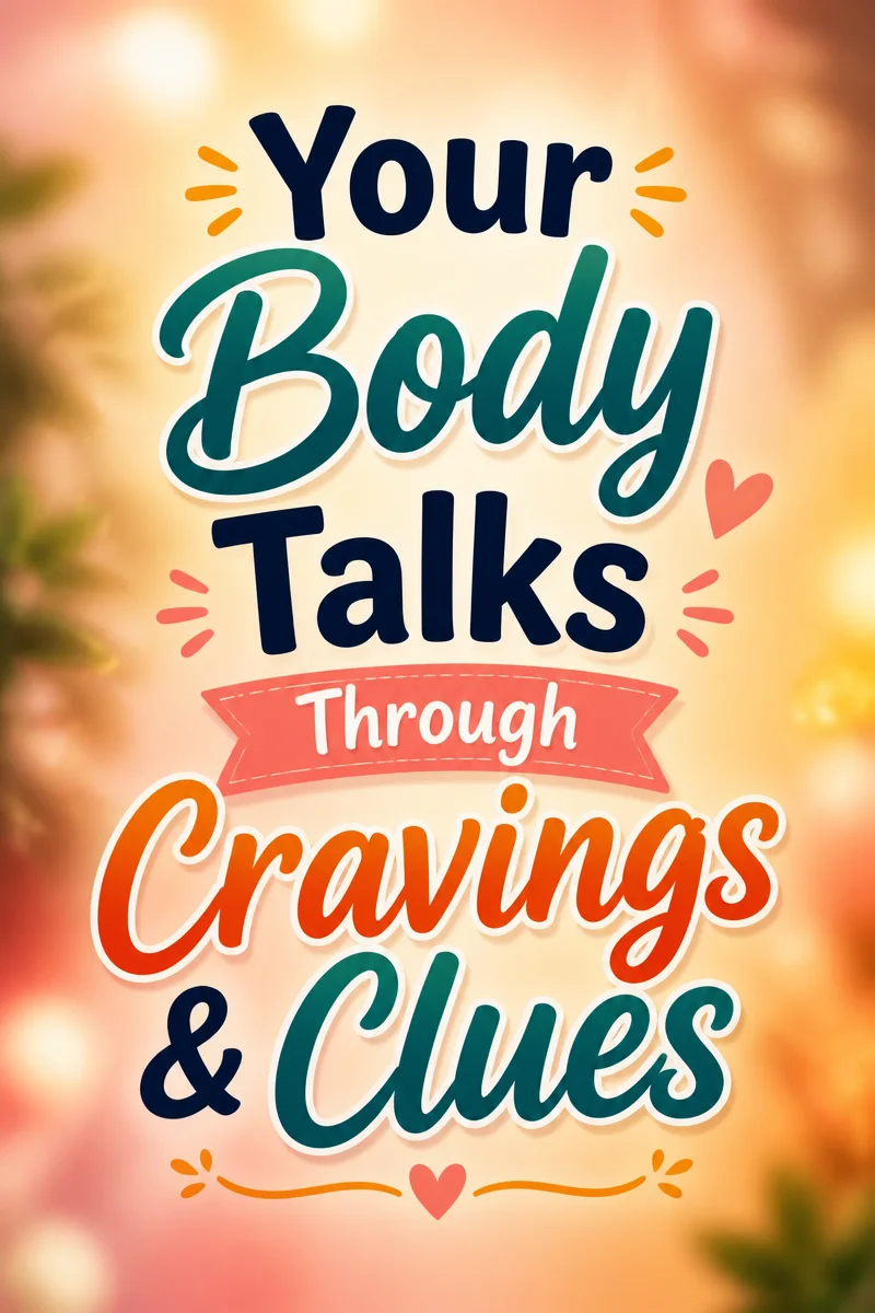 Your Body Is Talking Through Everyday Cravings, Energy Dips, And Little Annoying Clues